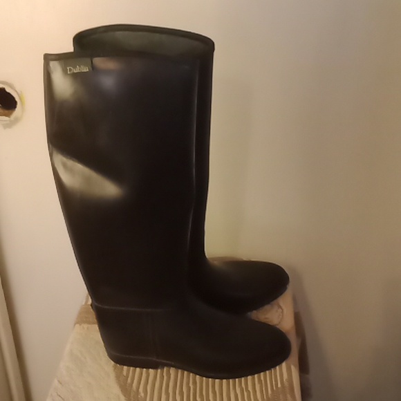 Dublin Rubber Rain Galoshes Sz 38 US 7.5 - Picture 6 of 10